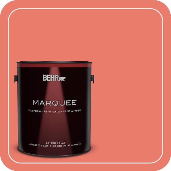 BEHR PREMIUM PLUS #180B-5 Cool Lava Flat Low Odor & Primer (3)
