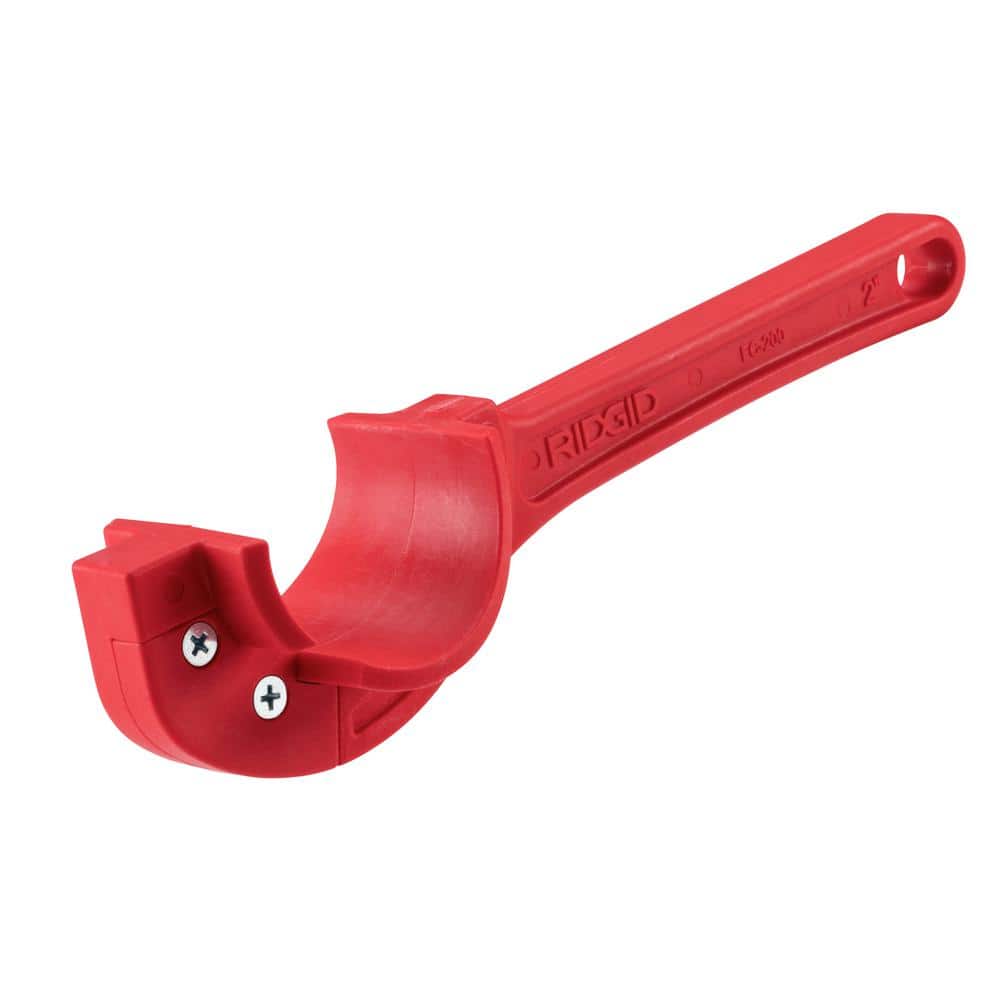 RIDGID 2 in. FC-200 Single Rotation ABS Cellular Foam Core and Foam Core PVC Pipe Cutter with Extra Cutting Blade (1)