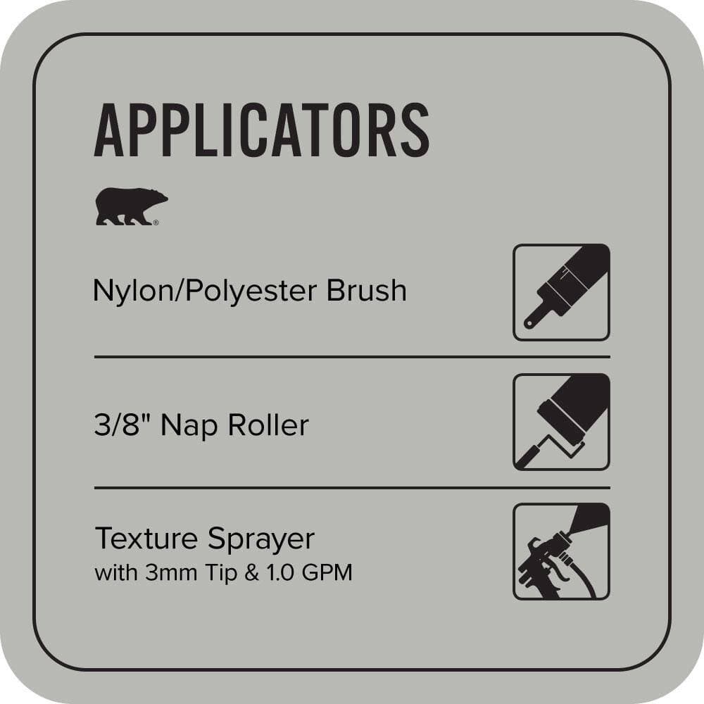 BEHR PREMIUM 1 gal. #PPU18-11 Classic Silver Textured Low-Lustre Enamel Interior/Exterior Porch and Patio Anti-Slip Floor Paint (4)