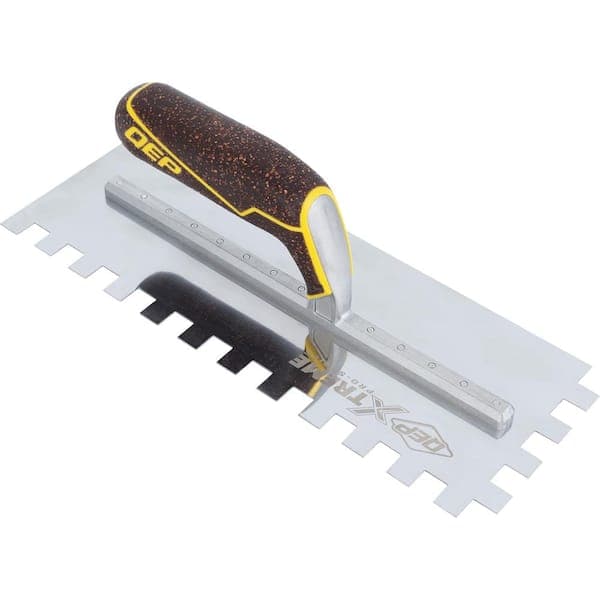 QEP 1/2 in. x 1/2 in. x 1/2 in. Stainless Steel Blade for Tile Square-Notch Trowel