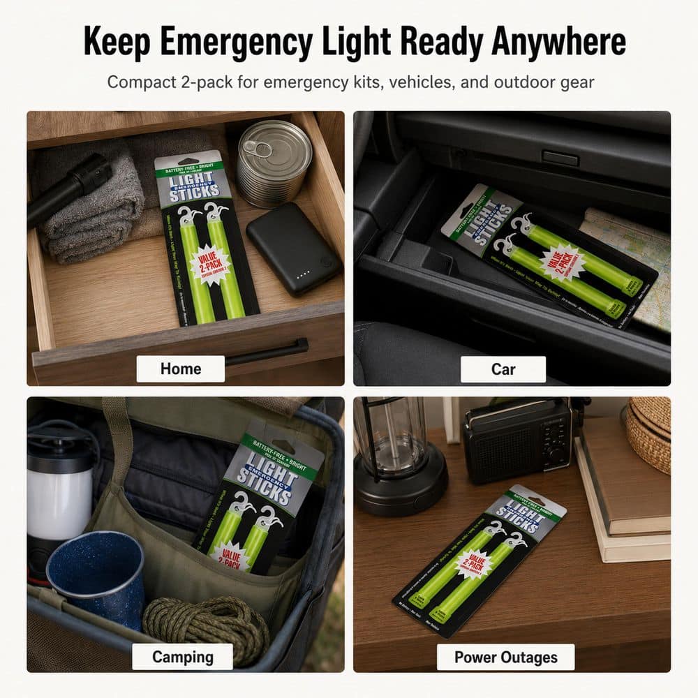 Ready America Green 8 Hour Lightstick (2-Pack) (3)