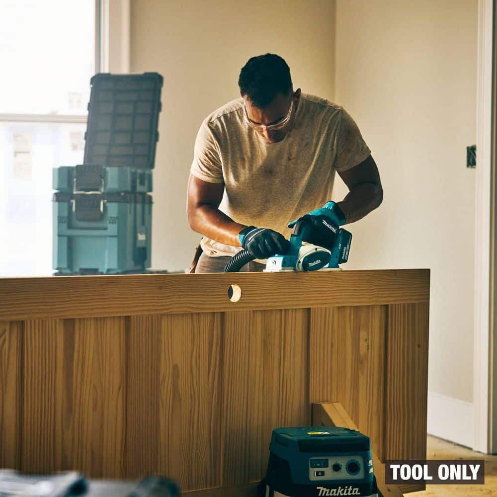 Makita 18V LXT Lithium-Ion Brushless 3-1/4 in. Cordless Planer, AWS Capable, Tool Only (3)