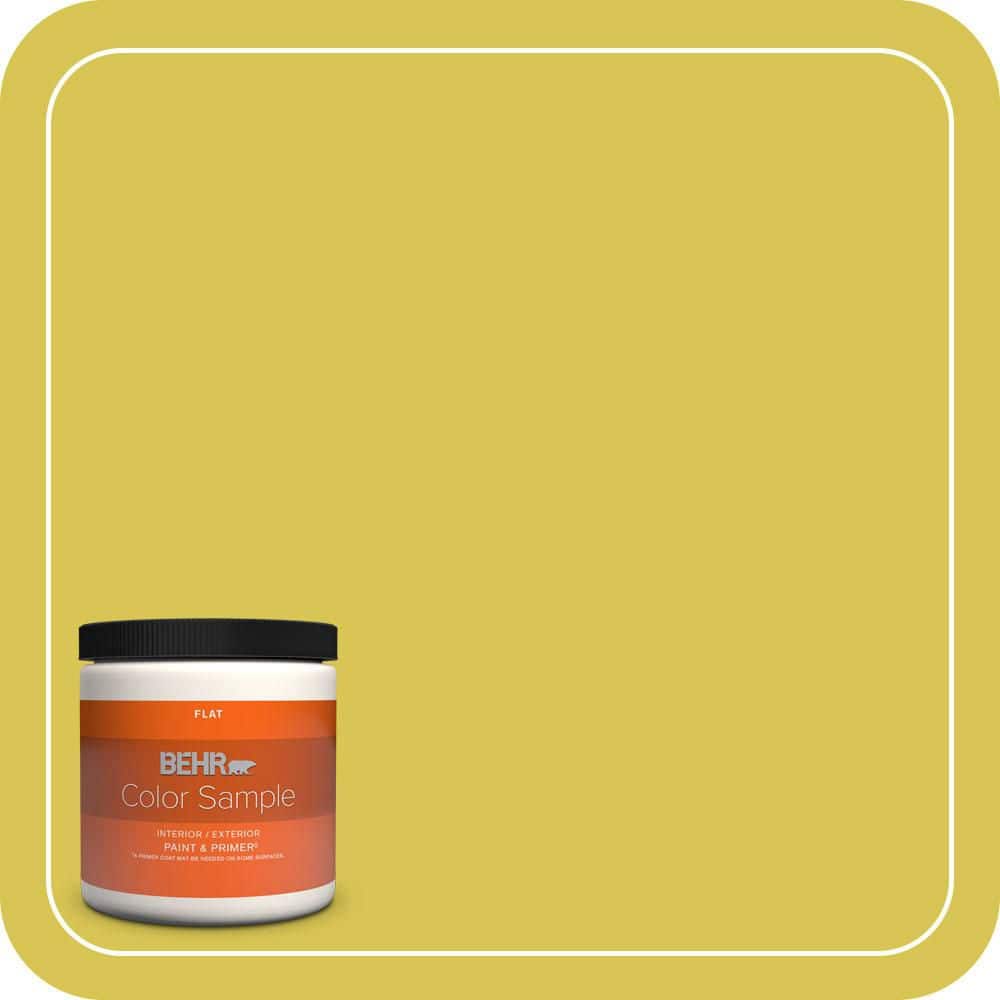 BEHR PREMIUM PLUS #HDC-SM16-10 Pepperoncini Interior/Exterior Paint & Primer Color Sample (1)