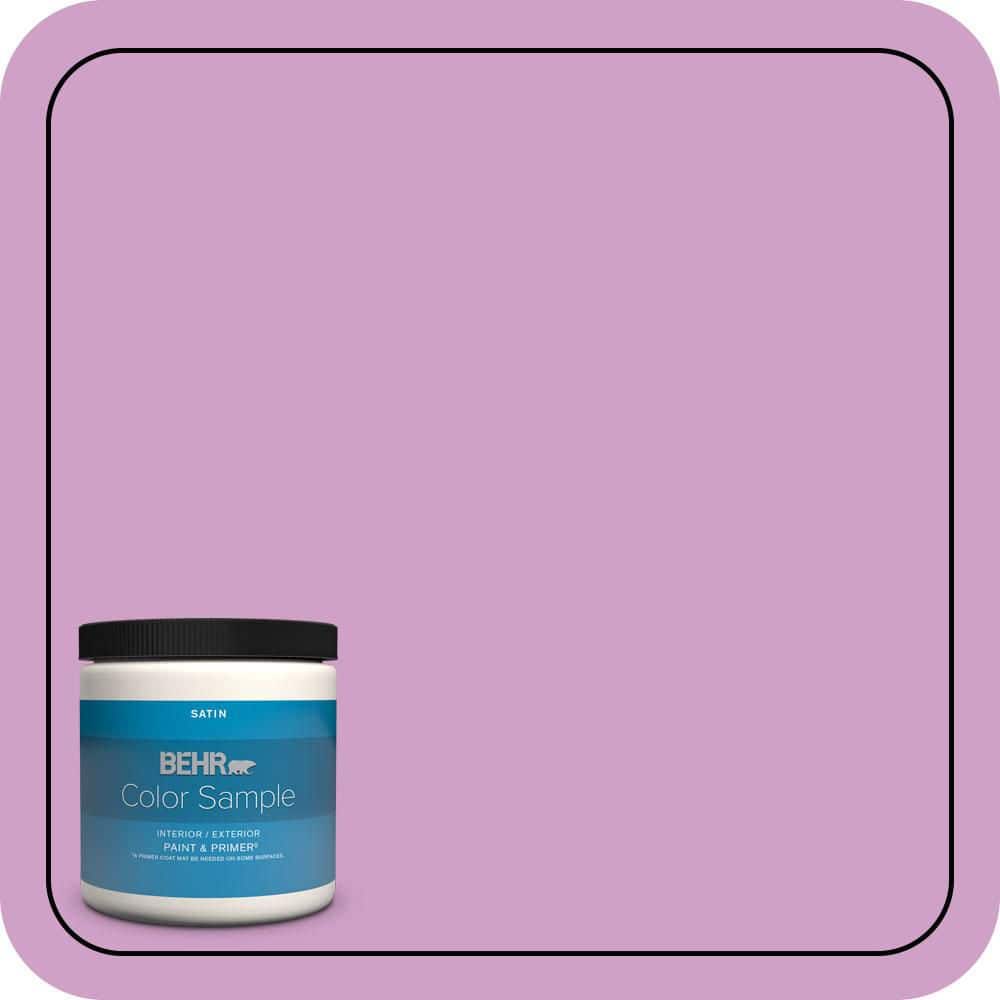 BEHR PREMIUM PLUS #670B-4 Geranium Bud Enamel Low Odor & Primer (1)