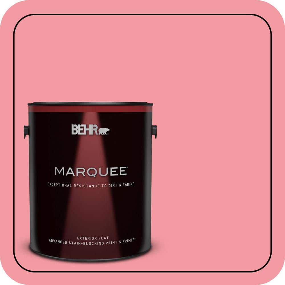 BEHR PREMIUM PLUS #130B-4 Primrose Garden Enamel Interior Stain-Blocking Paint and Primer (1)