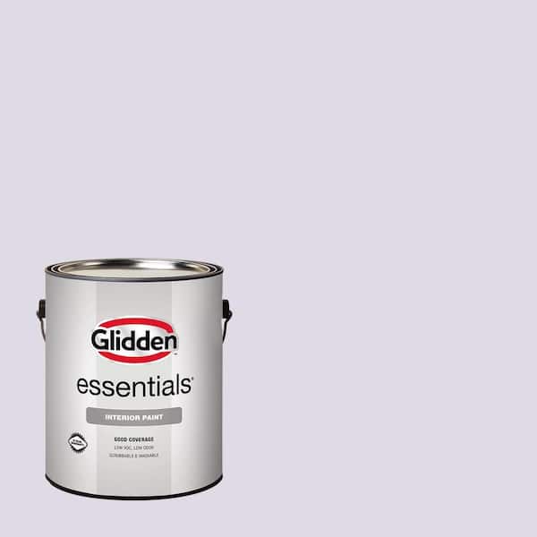 Glidden Essentials 1 gal. PPG1175-2 Pale Orchid Eggshell Interior Paint