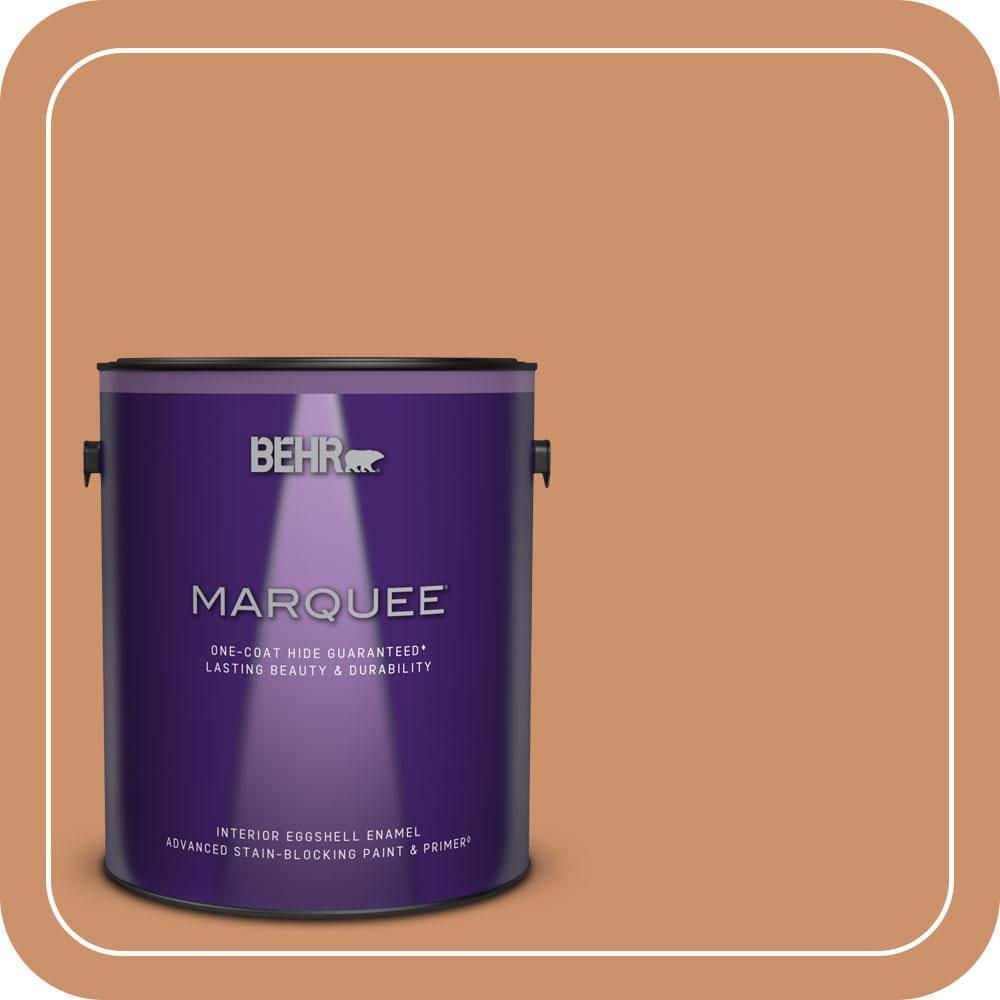 BEHR MARQUEE 1 gal. #MQ4-37 Ferrous One-Coat Hide Eggshell Enamel Interior Paint & Primer
