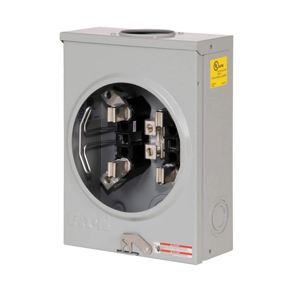 Eaton 125 Amp Ringless Overhead/Underground Meter Socket (2)