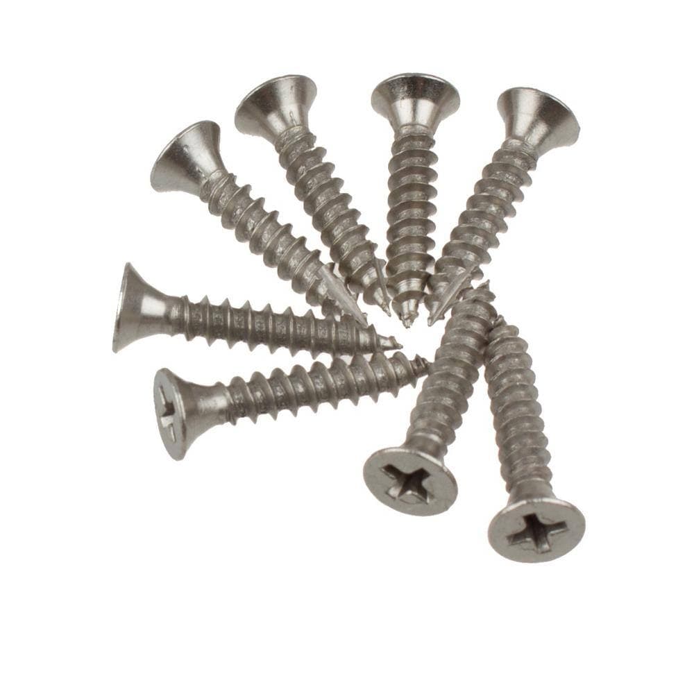 GlideRite 4 in. Steel Door Hinge 5/8 in. Corner Radius with Screws (3)
