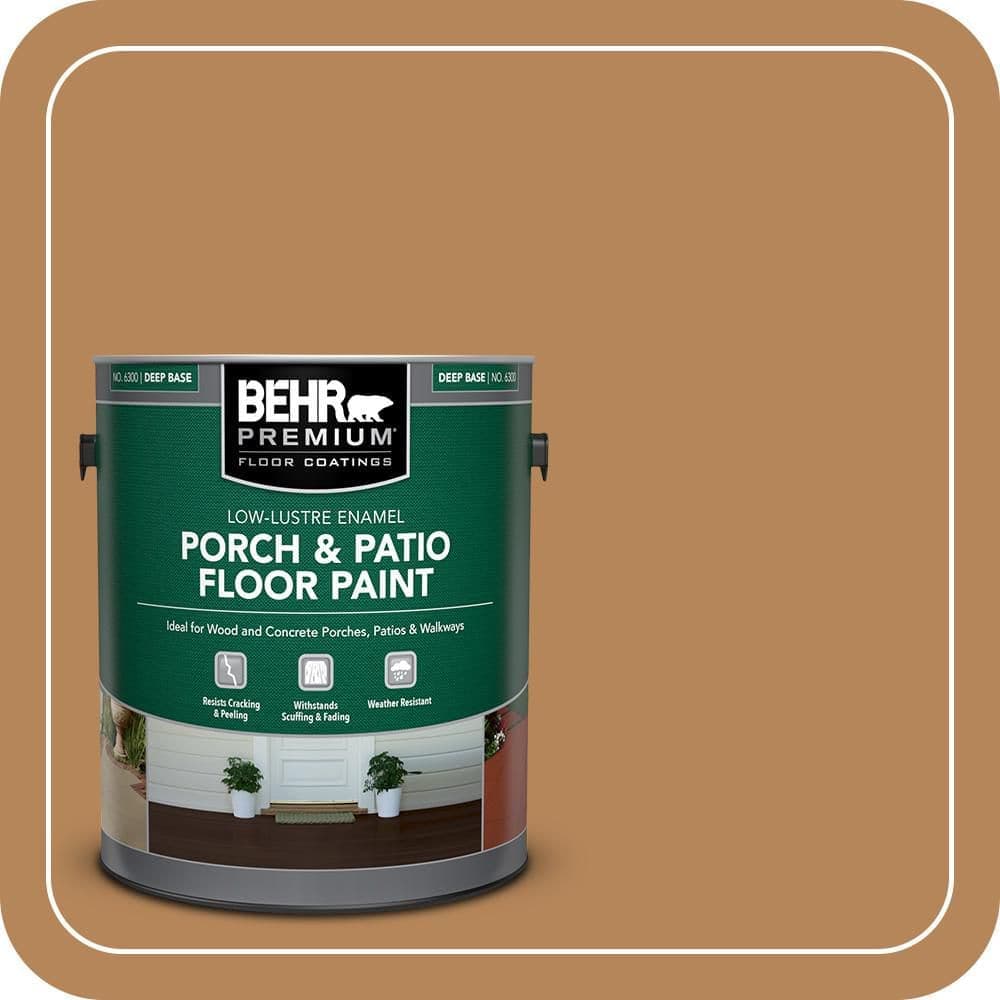 BEHR PREMIUM #S270-6 Low-Lustre Enamel Interior/Exterior Porch and Patio Floor Paint (1)