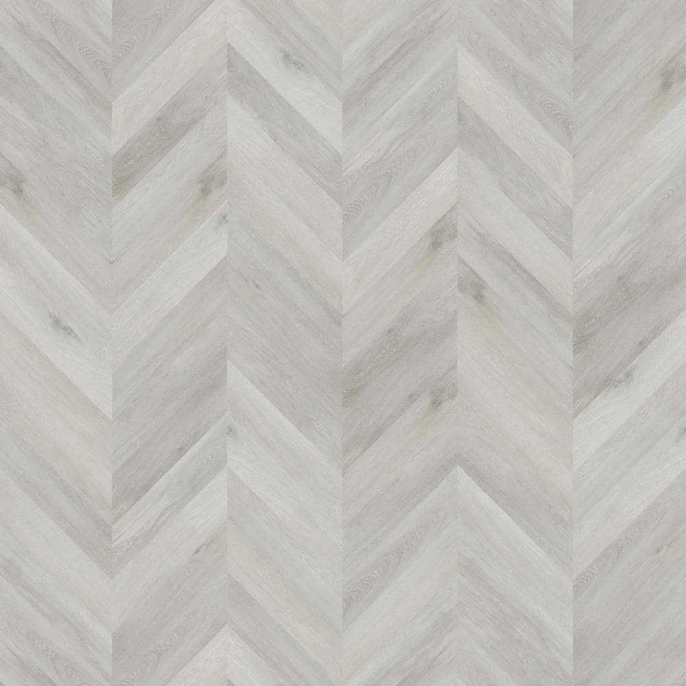 Lifeproof Chevron Champagne Beach Wood 22 MIL x 12 in.W x 28 in. L Waterproof Click Lock Luxury Vinyl Flooring (18.9 sq. ft./Case)