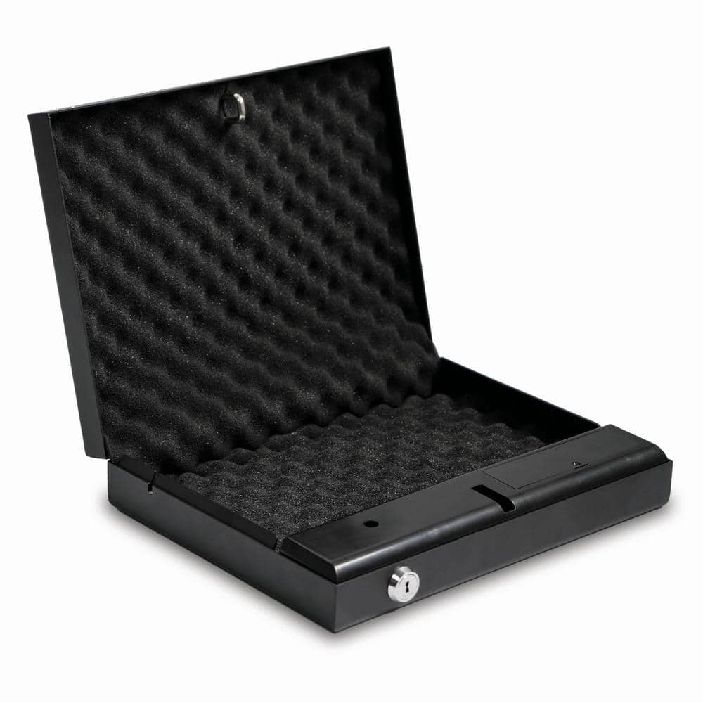 Sports Afield Home Defense 0.08 cu. ft. Quick Access Top Entry Vault with Electronic Lock, Matte Black (2)