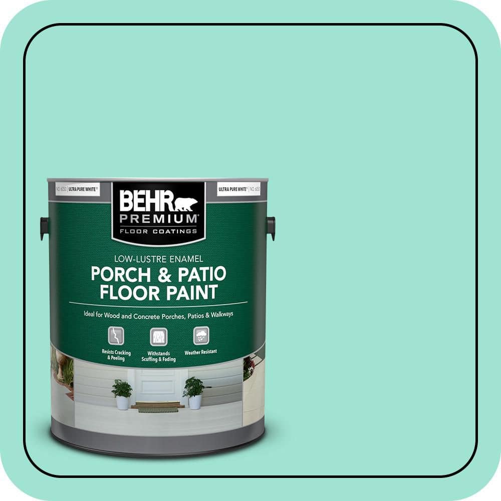 BEHR PREMIUM #P430-2 Textured Low-Lustre Enamel Interior/Exterior Porch and Patio Anti-Slip Floor Paint (1)