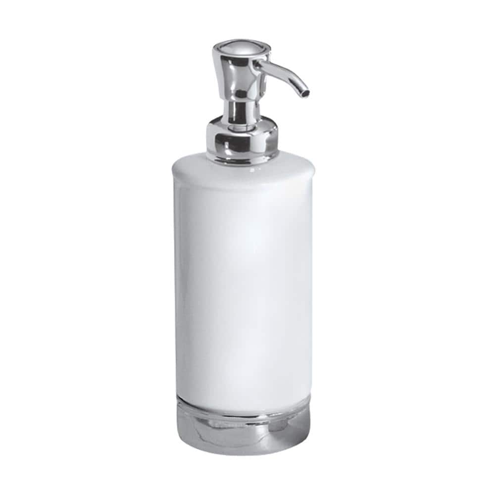 IDESIGN York Soap Pump in White