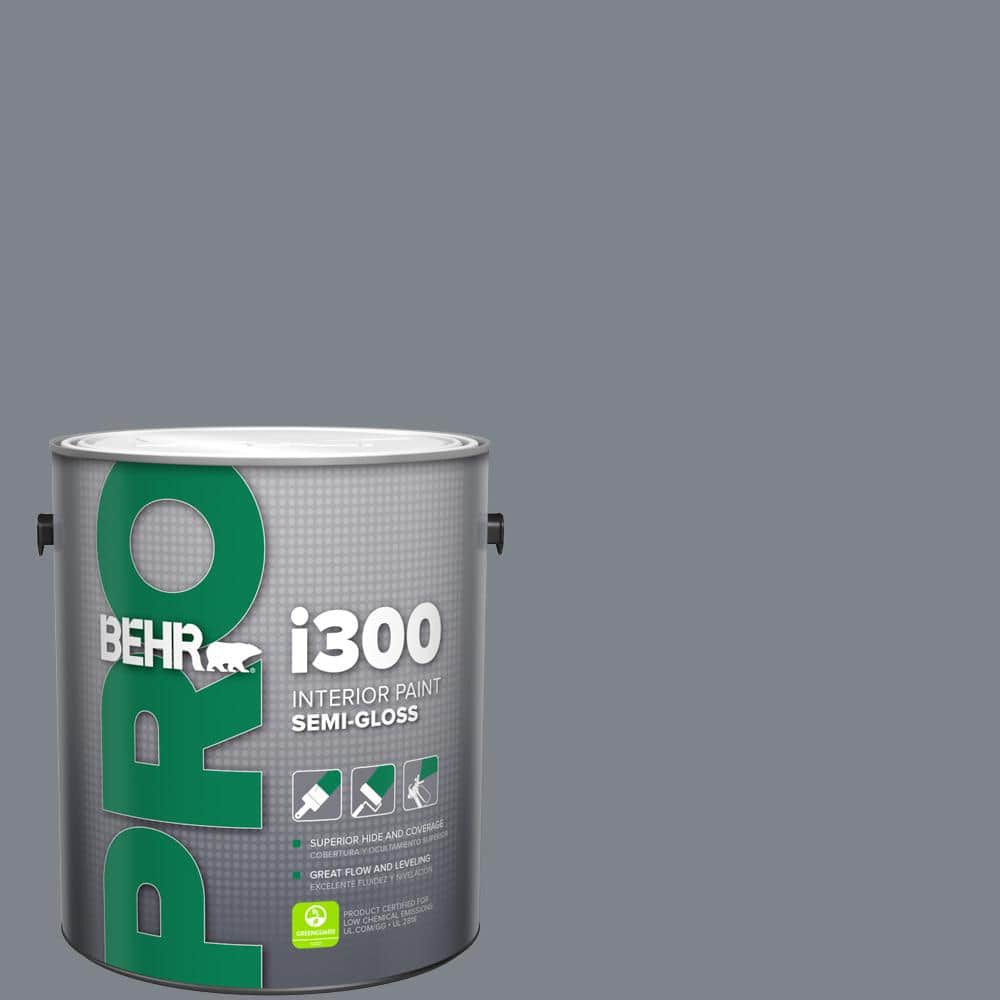 BEHR PRO 1 gal. #760F-5 Milestone Semi-Gloss Interior Paint