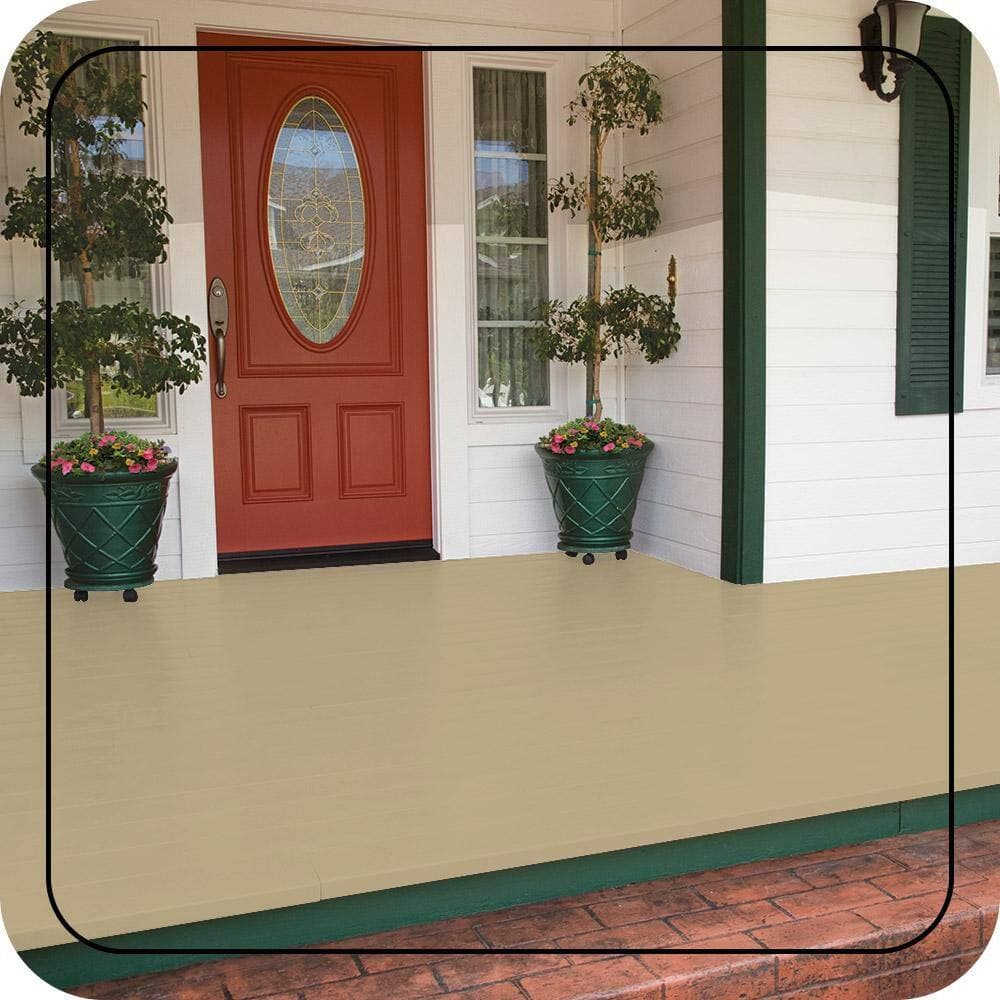 BEHR PREMIUM #360E-3 Low-Lustre Enamel Interior/Exterior Porch and Patio Floor Paint (2)