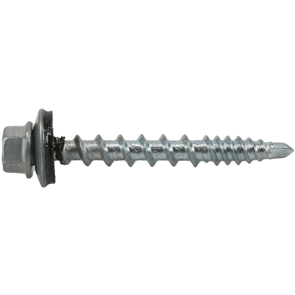 Everbilt #10 x 1-1/2 in. Clear Head Roofing Screw 1 lb.-Box (98-Piece) (2)