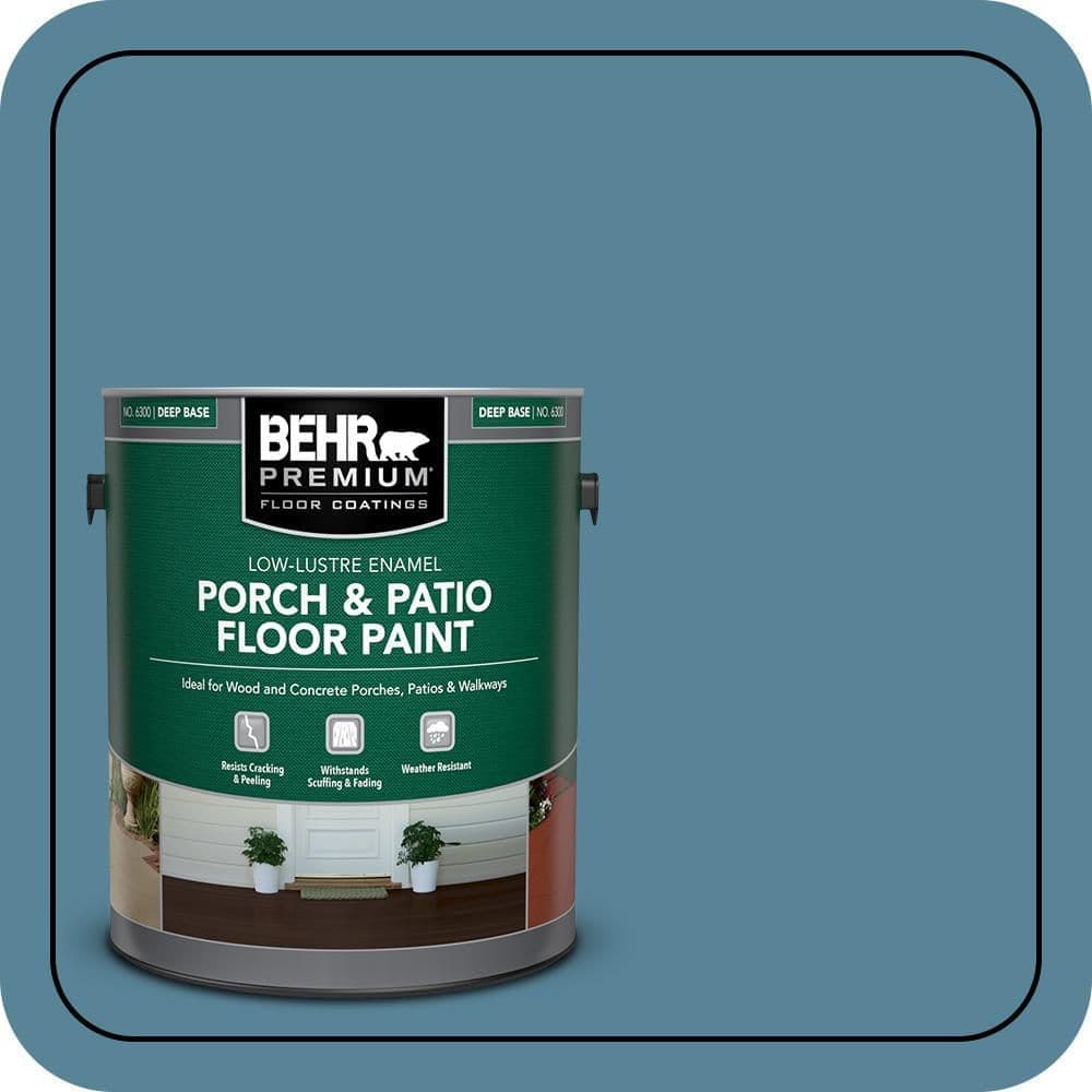 BEHR PREMIUM #S480-5 Textured Low-Lustre Enamel Interior/Exterior Porch and Patio Anti-Slip Floor Paint (1)