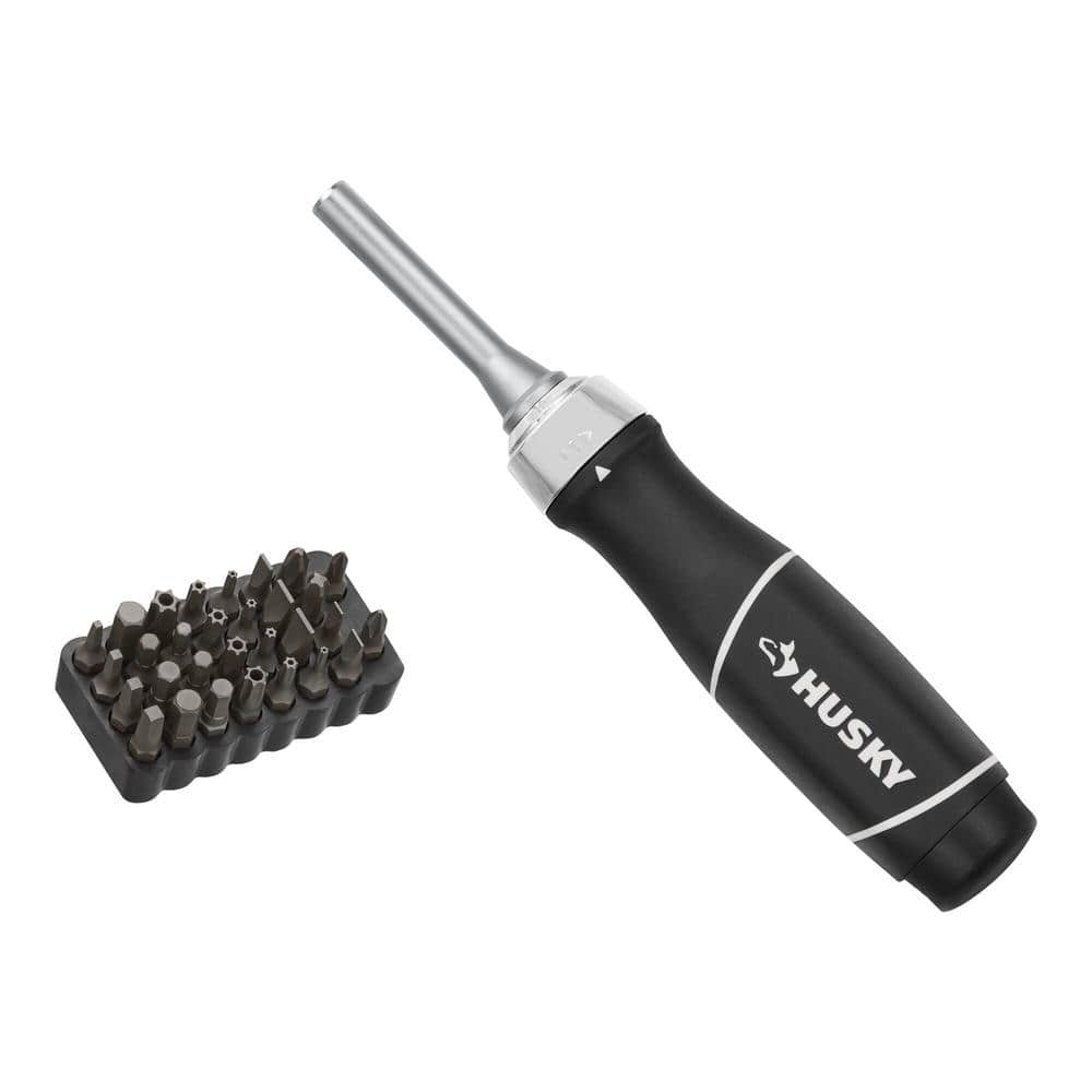 Husky Ratcheting Screwdriver Set (30-Piece) (3)