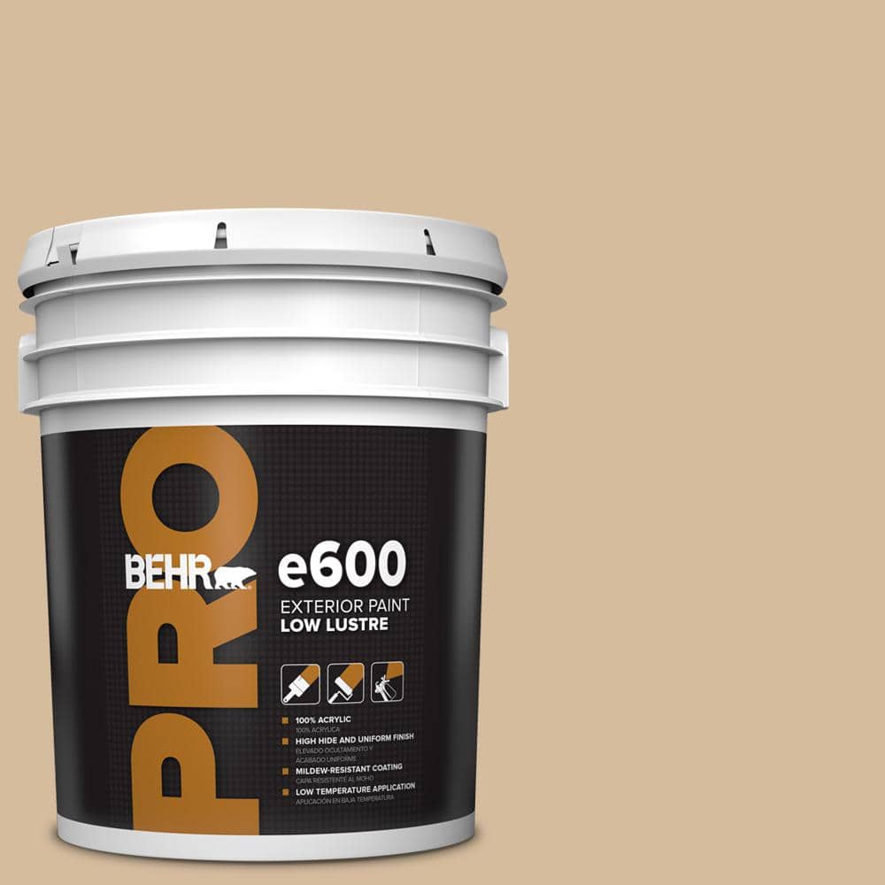 BEHR PRO 5 gal. #T18-06 Kombucha Low Luster Exterior Paint