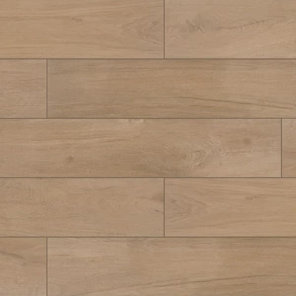 Daltile Suttongrove Oak 8 in. x 48 in. Matte Porcelain Floor and Wall Tile (2.618 sq. ft./each)