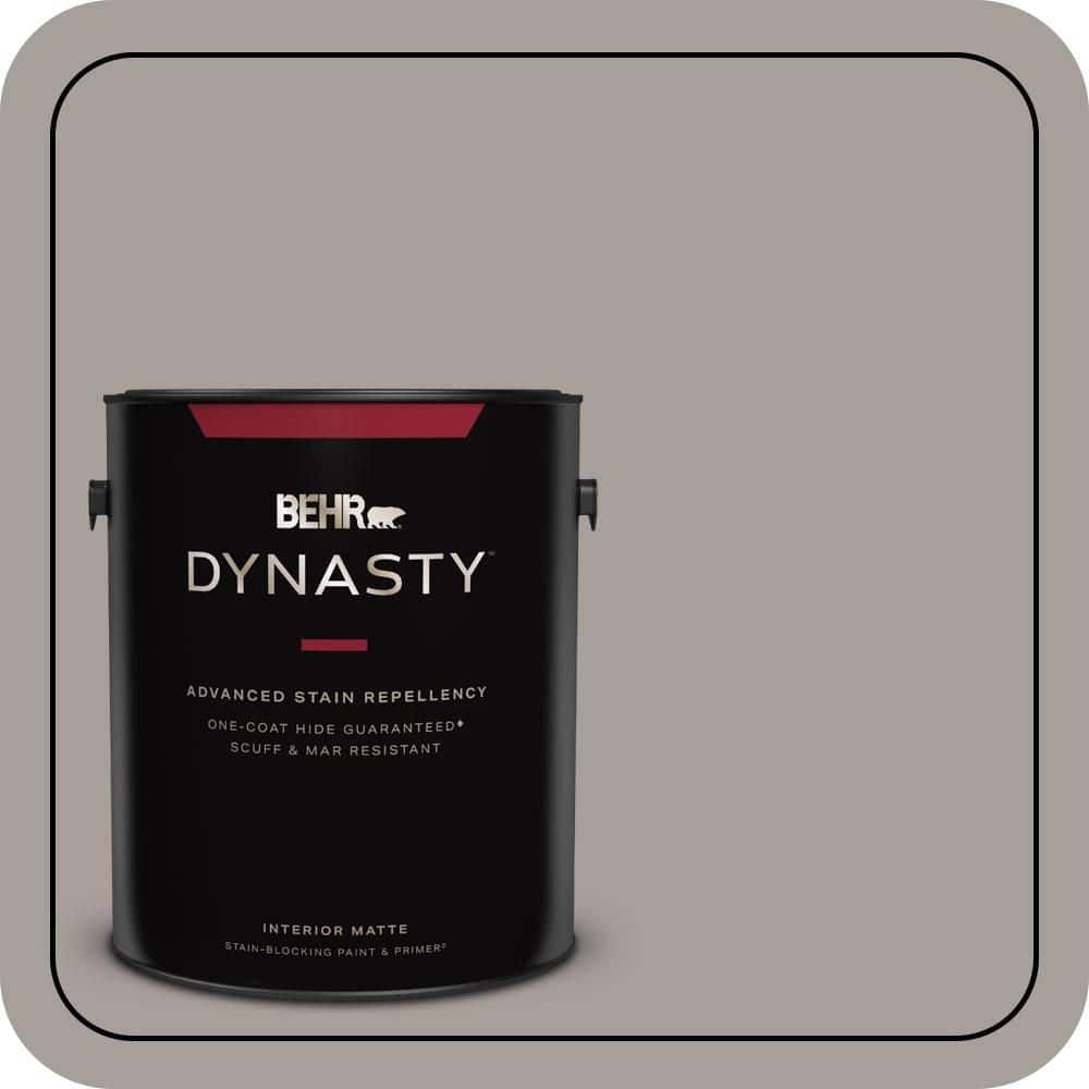 BEHR DYNASTY 1 gal. #T16-18 Mauve Melody Matte Interior Stain-Blocking Paint & Primer