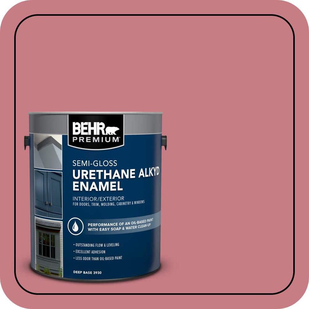 BEHR PREMIUM 1 gal. #M150-5 Enamored Urethane Alkyd Semi-Gloss Enamel Interior/Exterior Paint