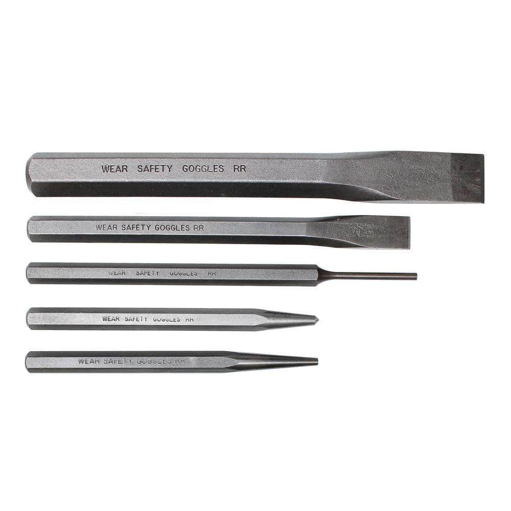 Mayhew Punch and Chisel Set (5-Piece) (2)
