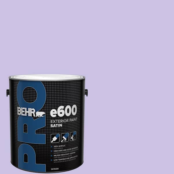 BEHR PRO 1 gal. #P560-3 Party Hat Satin Exterior Paint (2)