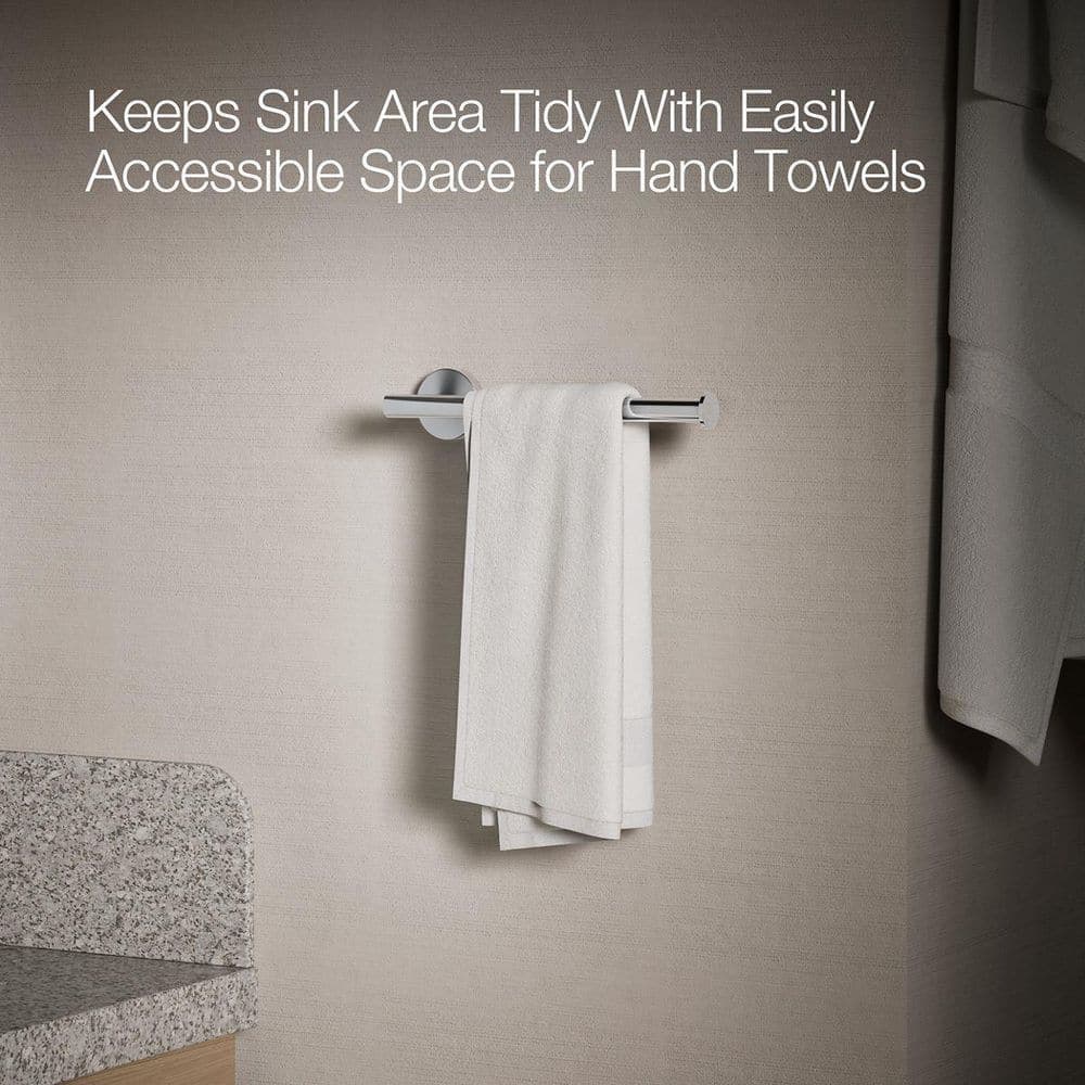 KOHLER Elate 9 in. Towel Bar in Polished Chrome (3)