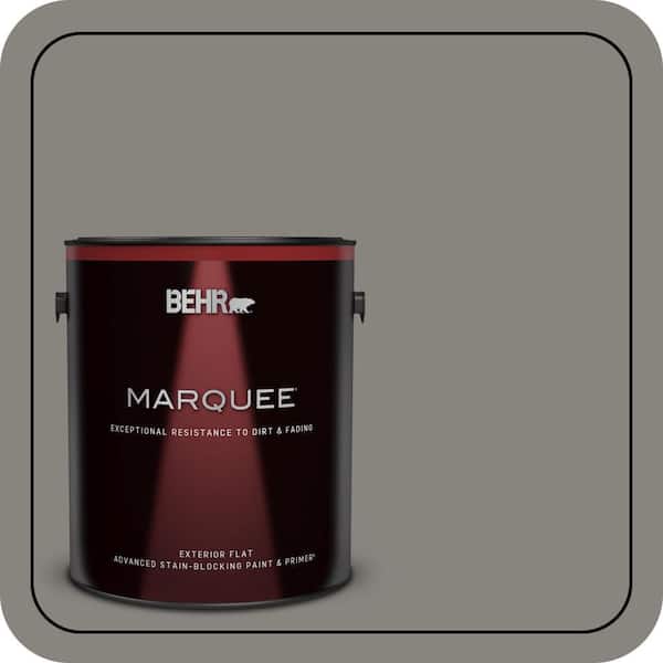 BEHR MARQUEE 1 gal. #PPU8-22 Pier Flat Exterior Paint & Primer (2)