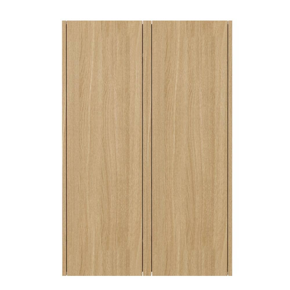 Malwee 24 in. Unassembled Plywood Bathroom Storage Wall Cabinet in Light Oak (2)