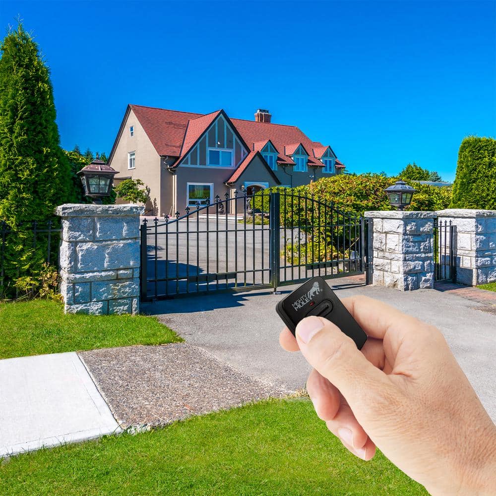 Mighty Mule 1-Button Automatic Gate Opener Remote with Visor Clip (2)