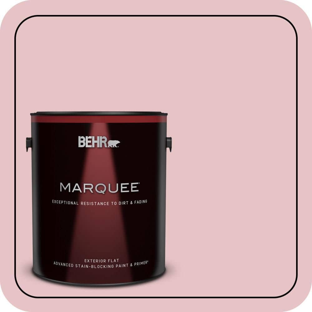 BEHR MARQUEE 1 gal. #S140-2 Cranapple Cream Flat Exterior Paint & Primer (1)