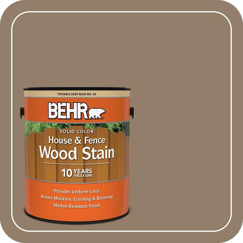 BEHR #PPU7-03A Color House and Fence Exterior Wood Stain (1)