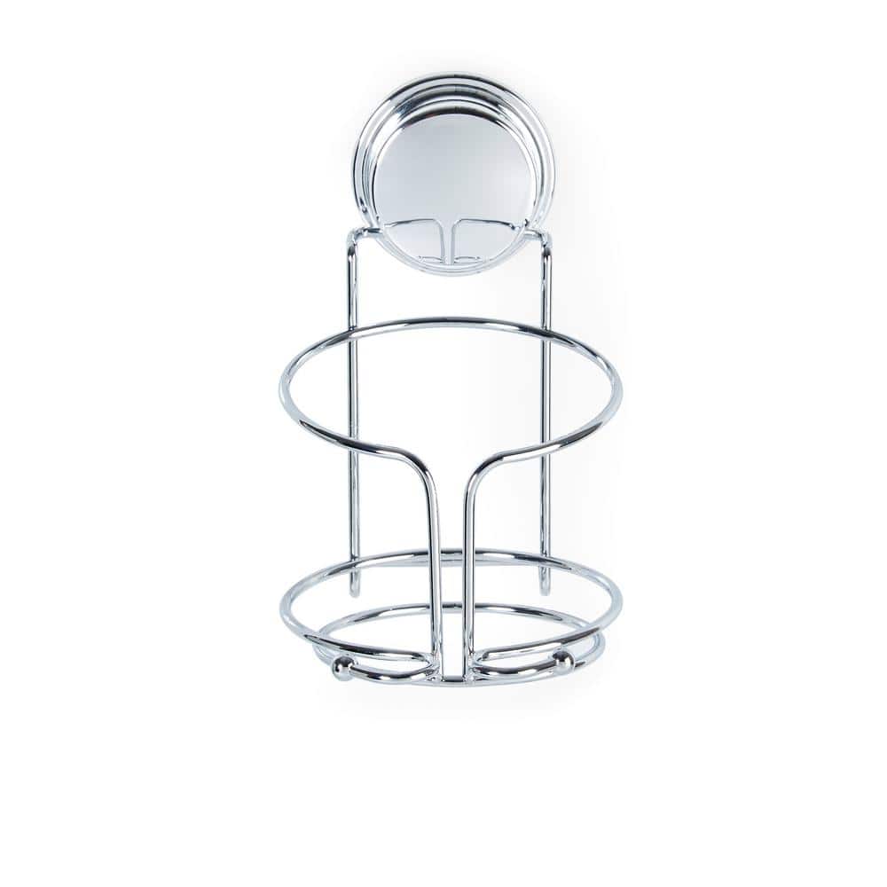 Better Living KROMA Stick'N Lock Hair Dryer Holder in Chrome (2)