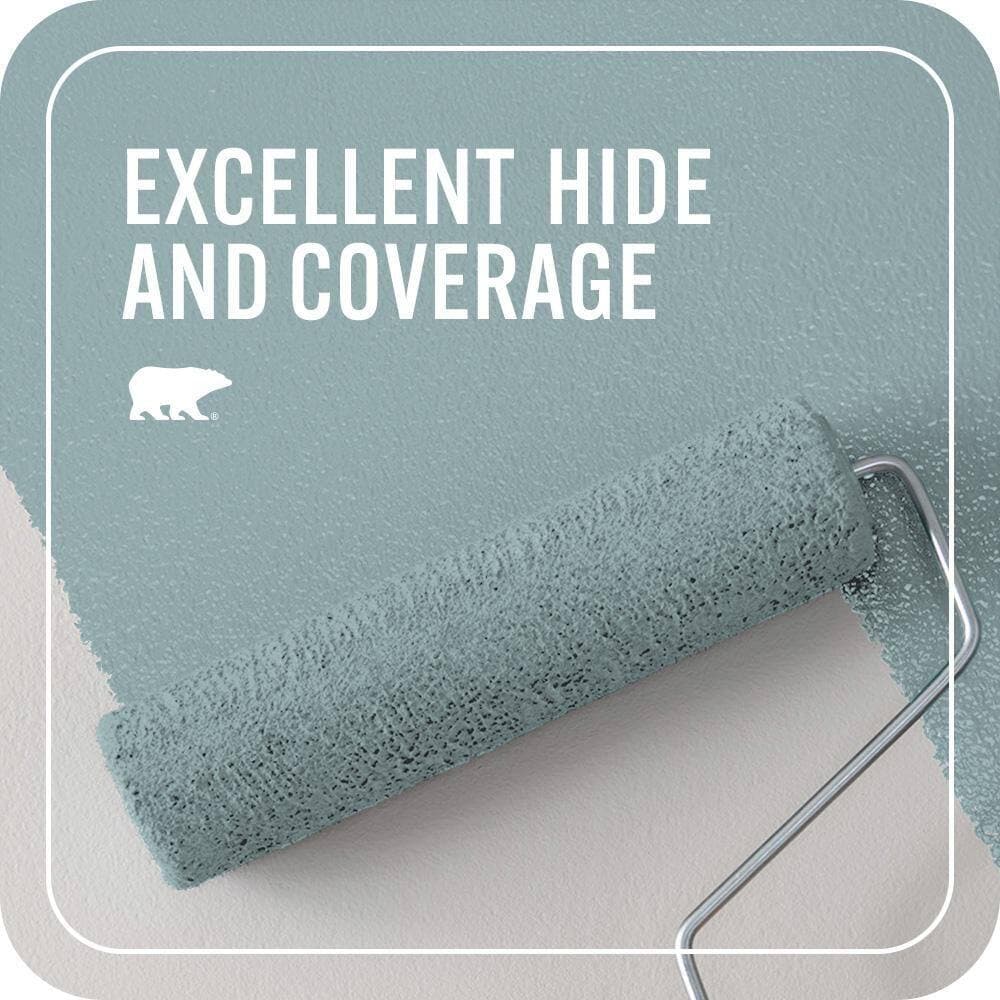 BEHR PREMIUM PLUS #ICC-66 Quiet Moment Enamel & Primer Color Sample (4)