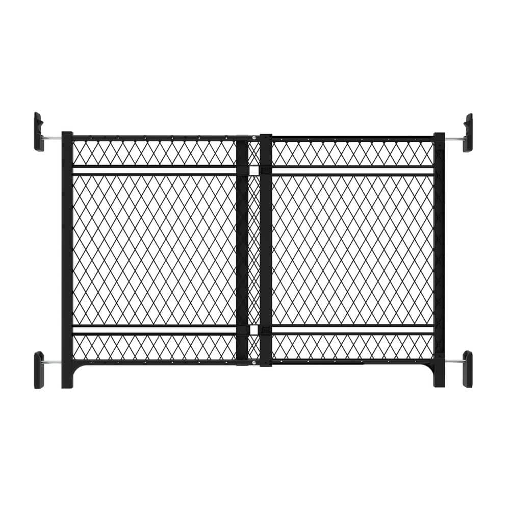 INGENUITY Doorway 42W Series Baby and Dog Gate, Indoor Outdoor, Galvanized Steel, Fits 23-42 in. Openings, 25.59 in. Tall