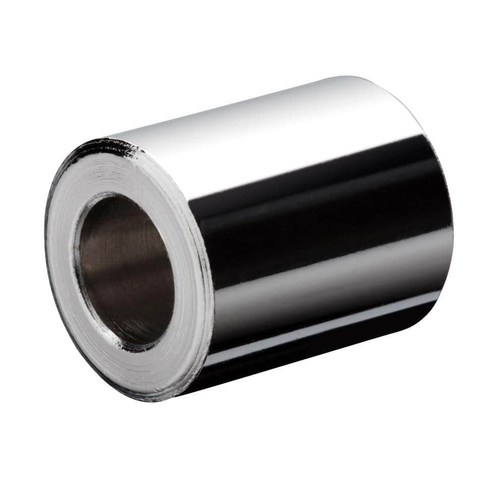 Everbilt 1/4 in. x 1/4 in. Steel Spacers in Chrome (2-Piece/Pack)
