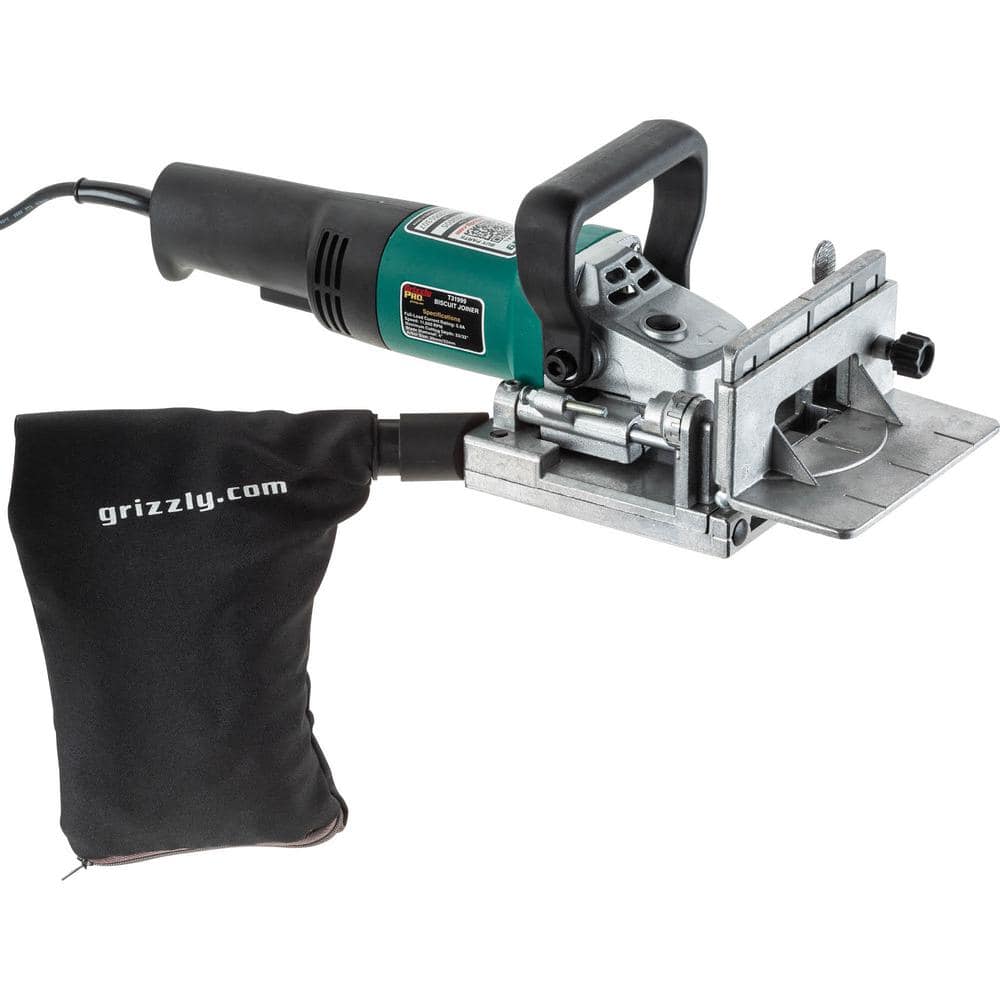 Grizzly Industrial 5 .9 Amp, Corded Biscuit Joiner