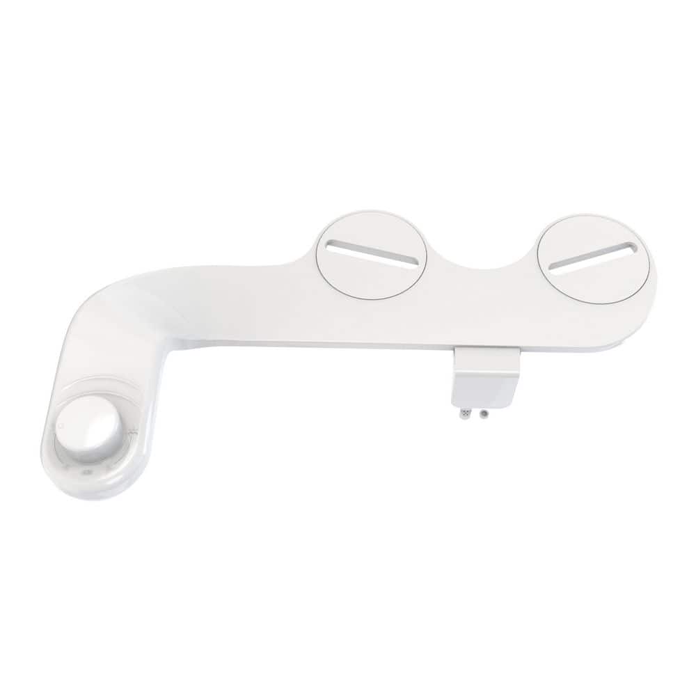 DreamLine Aqua Swing Attachable Bidet System Bidet Attachment with Adjustable Water Pressure, Self-Cleaning in White (1)
