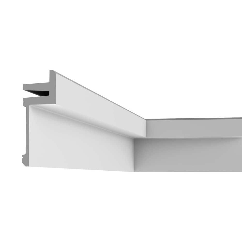 ORAC DECOR 5-1/2 in. x 2 in. x 78-3/4 in. Primed White Plain Polyurethane Crown Moulding (1)