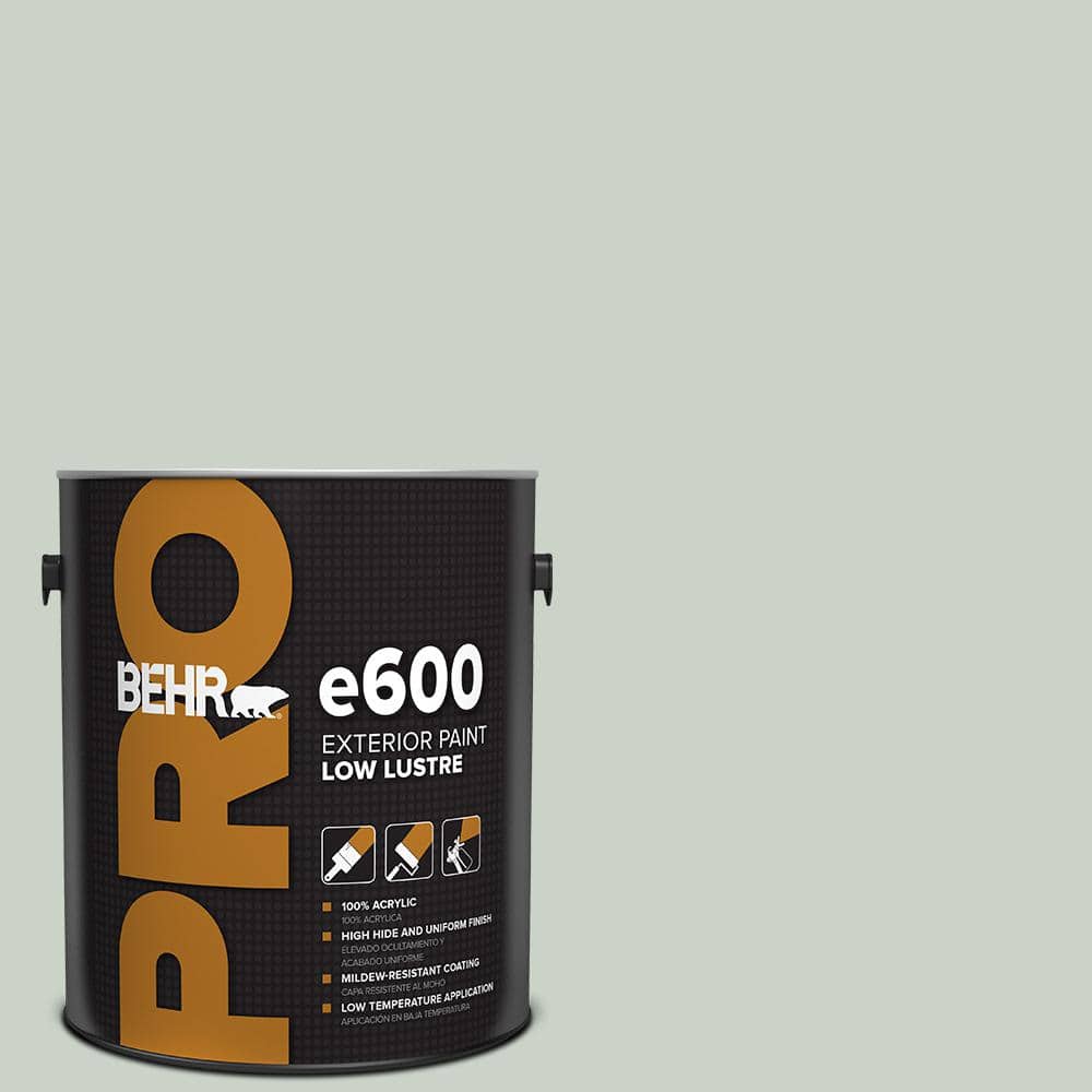 BEHR PRO 1 gal. #MQ3-48 Shy Green Low Luster Exterior Paint