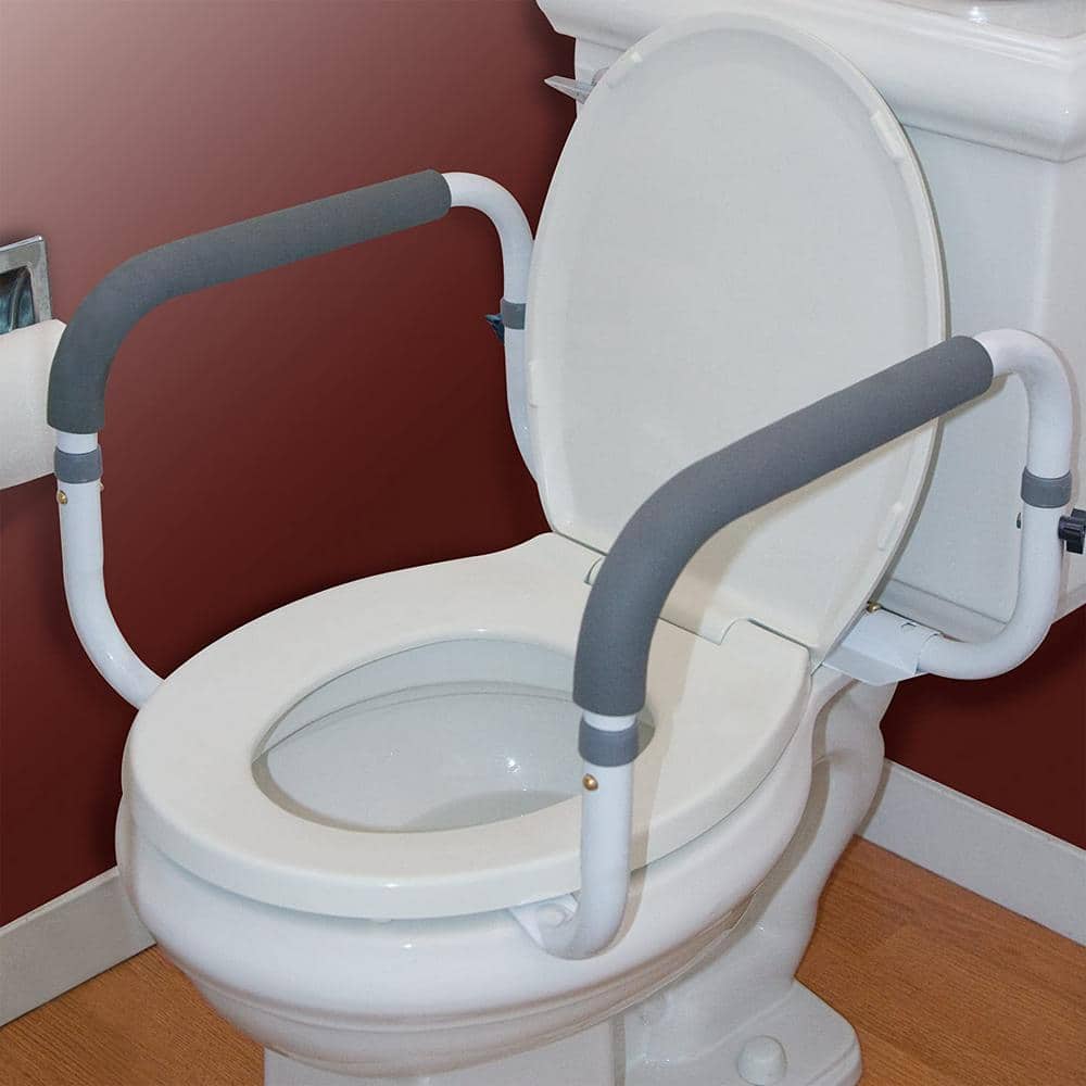 Glacier Bay Toilet Support Rail Adjustable Grab Bar (3)