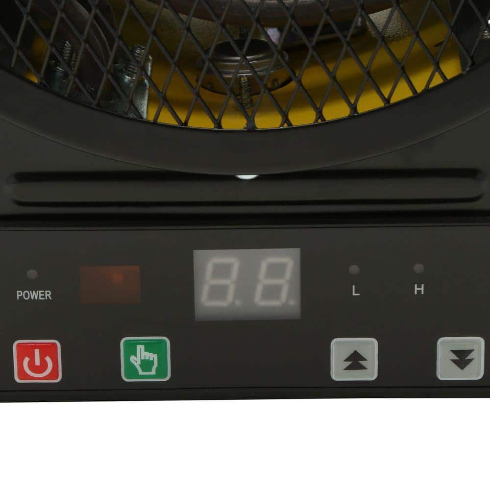 DuraHeat Remote Controlled, 3750 Watt, 12,800 Btu, 220 Volt Mountable Or Portable Electric Fan Forced Air Heater (3)