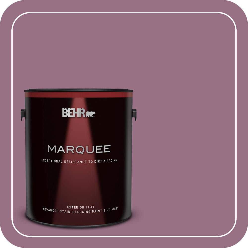 BEHR MARQUEE 1 gal. #690D-6 Meadow Flower Flat Exterior Paint & Primer (1)