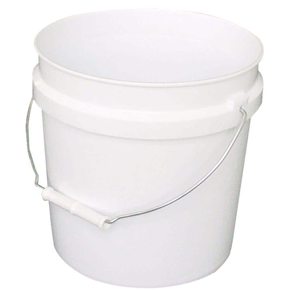 Leaktite 2 Gallon White Paint Bucket