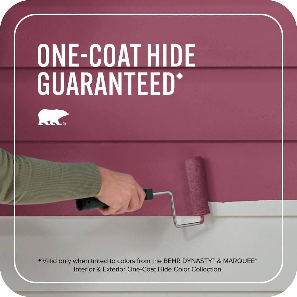 BEHR MARQUEE 5 gal. #T15-1 Liaison Flat Exterior Paint & Primer (3)