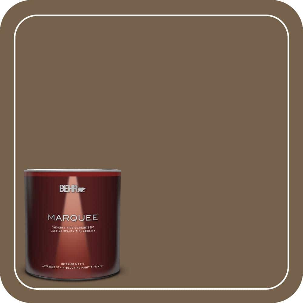 BEHR MARQUEE 1 qt. #700D-7 South Kingston Matte Interior Paint & Primer
