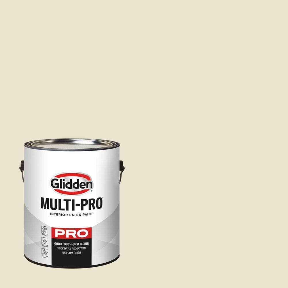 Glidden Multi-Pro 1 gal. PPG1104-2 Abbey White Semi-Gloss Interior Paint